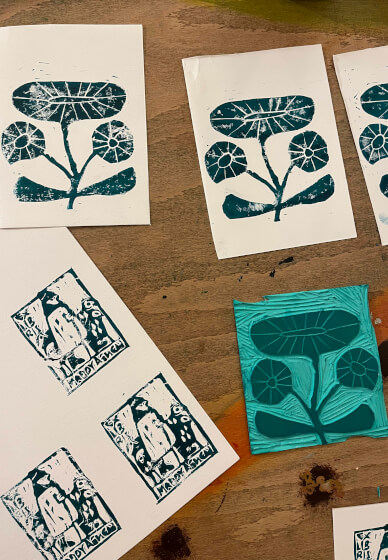 Lino Printing Workshop: Make Botanical Prints