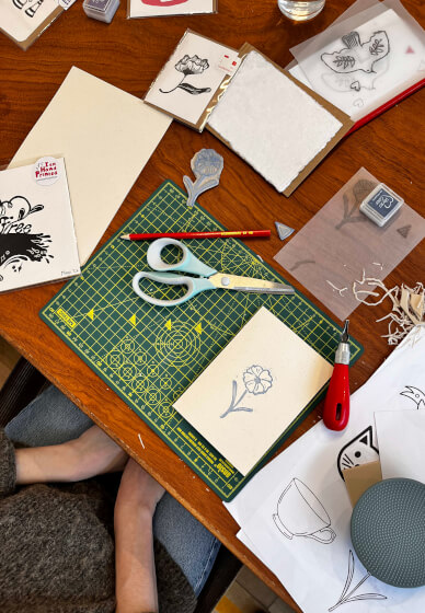 Linoprint Workshop: Design, Carve and Print Your Own Cards