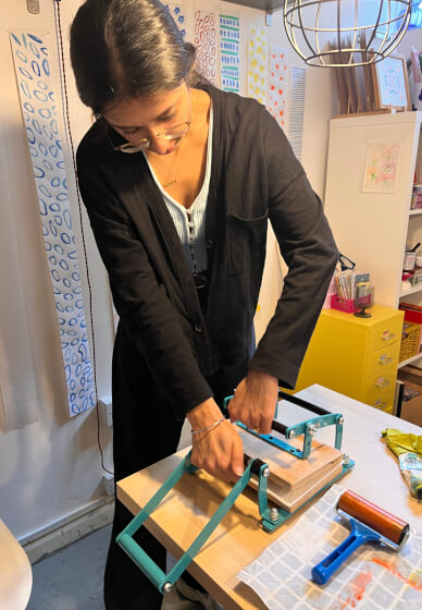 Linoprint Workshop