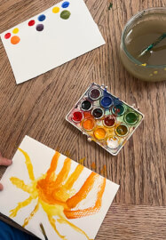 Little Artists, Baby and Me Painting