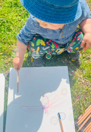 Little Artists, Baby and Me Painting