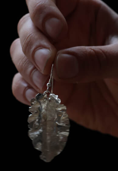 London Sterling Silver Leaf Jewellery Experience