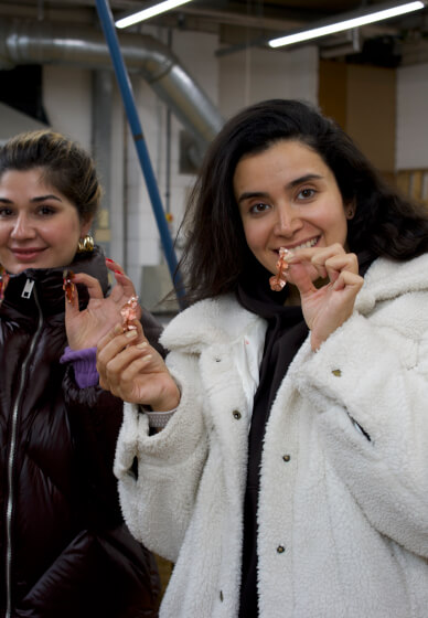 London Sterling Silver Leaf Jewellery Experience