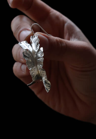 London Sterling Silver Leaf Jewellery Experience