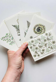 Loose Flowers with Gold Accents: Watercolour Workshop
