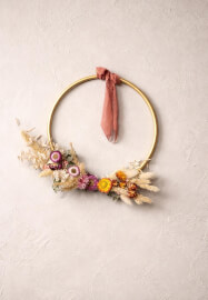 Macaron Decorating and Flower Wreath Making Workshop