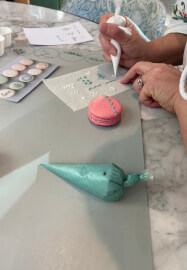 Macaron Decorating and Flower Wreath Making Workshop