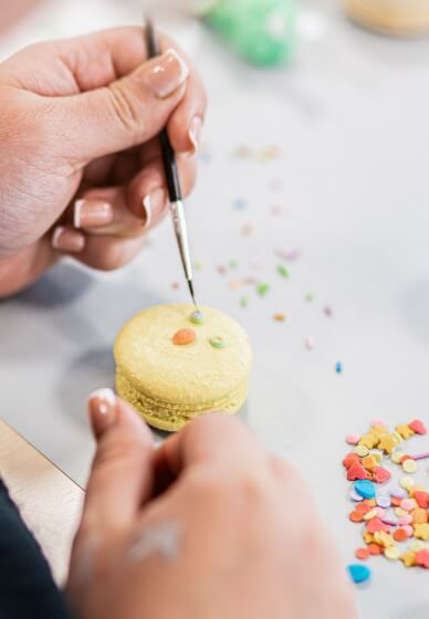 Macaron Decorating Workshop in Aid of Prevent Breast Cancer