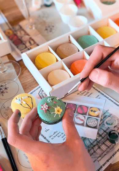 Macaron Decorating Workshop in Aid of Prevent Breast Cancer