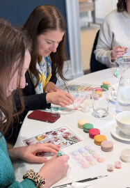 Macaron Decorating Workshop in Aid of Prevent Breast Cancer