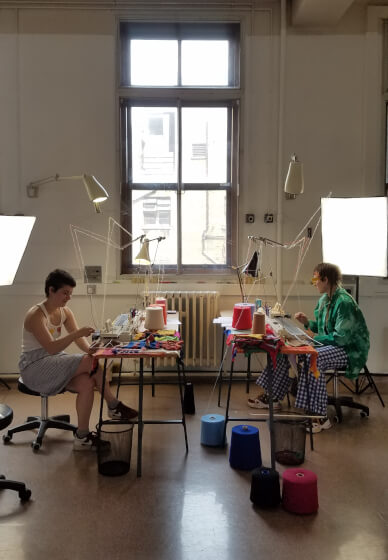 Machine Knitted T-Shirt Workshop
