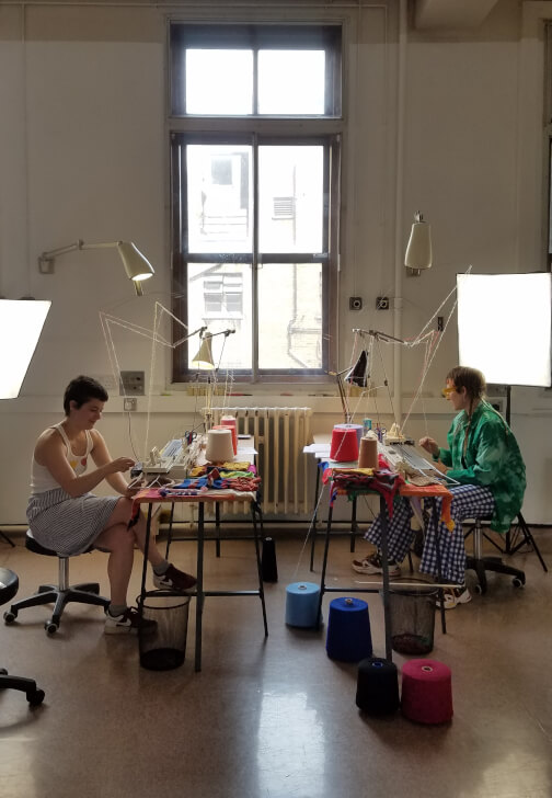 Machine Knitted T-Shirt Workshop