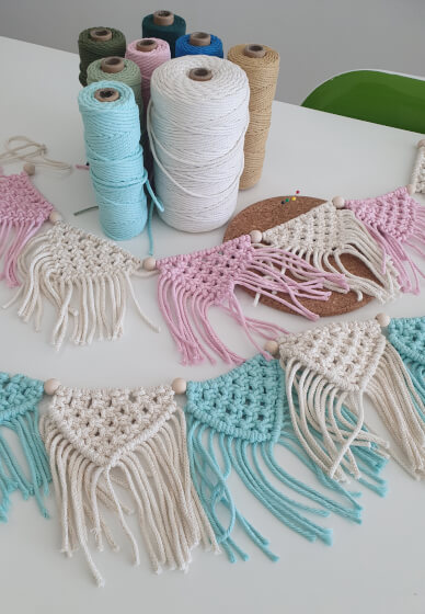 Macramé Bunting Workshop