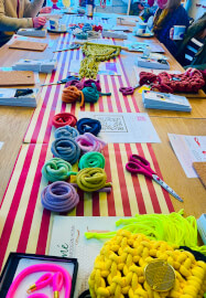 Macrame Knotted Jewellery Class