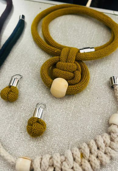 Macrame Knotted Jewellery Class