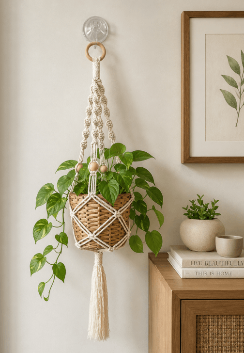 Macrame Plant Hanger Workshop for Beginners