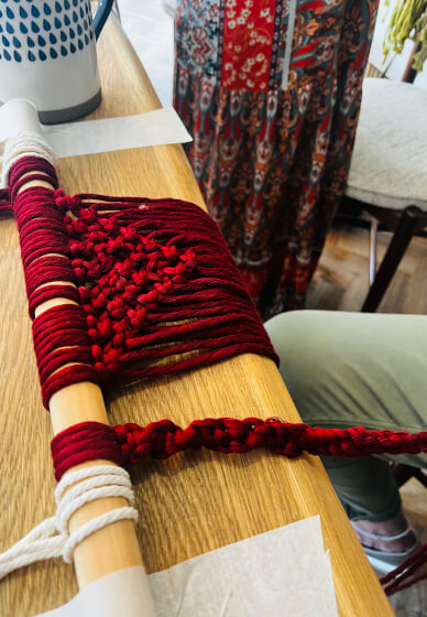 Macrame Wall Hanging Class