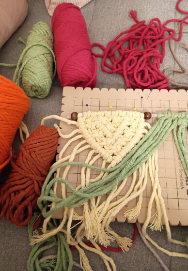 Macramé Workshop: Bunting