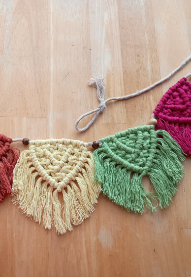 Macramé Workshop: Bunting
