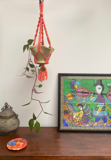 Macrame Workshop: Ready to Hang Mini Plant Hanger