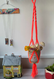 Macrame Workshop: Ready to Hang Mini Plant Hanger