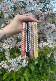 Macramé Wristlet Keychain for Beginners Experience