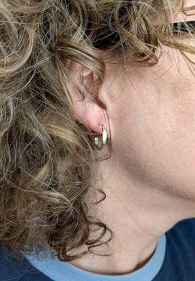 Make a Pair of Silver Hoop Earrings