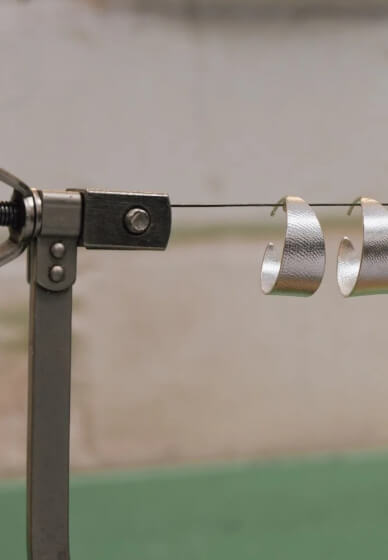 Make a Pair of Silver Hoops Class