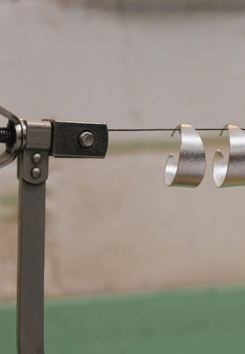 Make a Pair of Silver Hoops Class