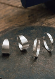 Make a Pair of Silver Hoops Class