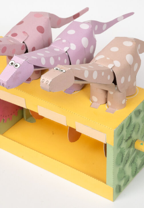 Make a Paper Craft Automata at Home