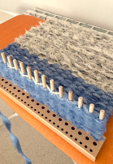 Make a Rug in a Day - Peg Loom Weaving Class