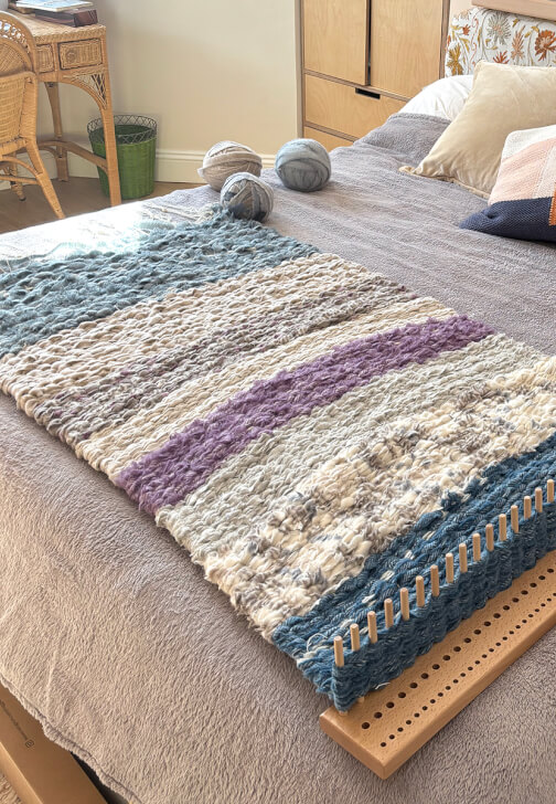 Make a Rug in a Day - Peg Loom Weaving Class