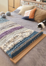 Make a Rug in a Day - Peg Loom Weaving Class