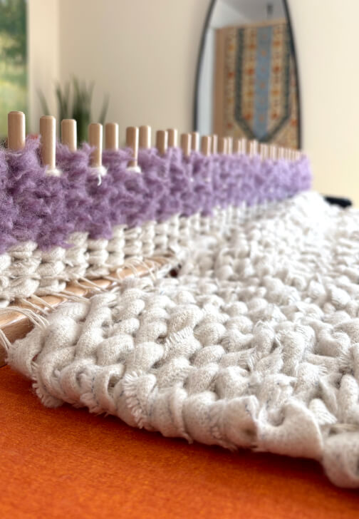 Make a Rug in a Day - Peg Loom Weaving Class