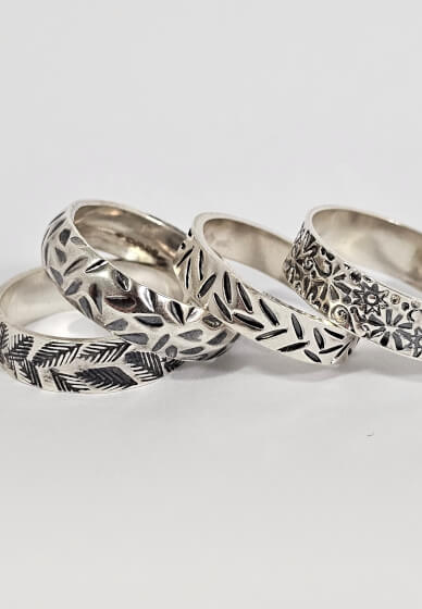 Make a Silver Stone Set Silver Ring Workshop