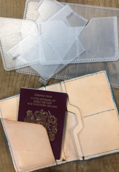 Make Your Leather Wallet, Card Holder or Passport Cover
