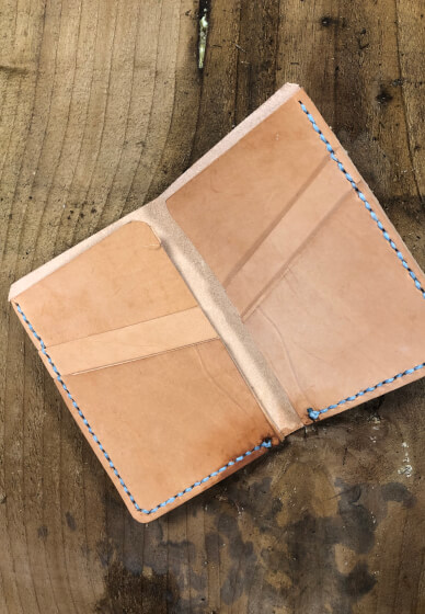 Make Your Leather Wallet, Card Holder or Passport Cover