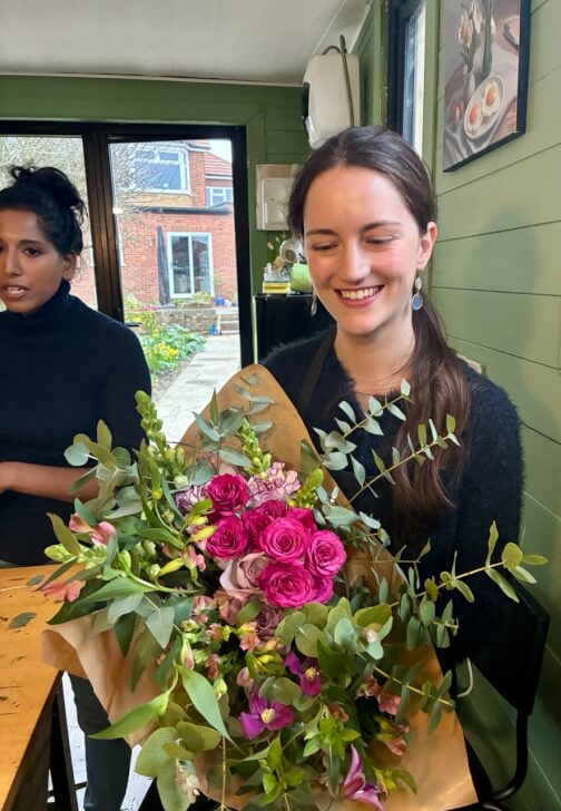 Make Your Own Floral Bouquet Workshop with Prosecco