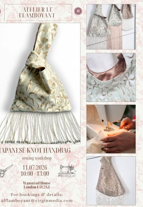 Make Your Own Japanese Knot Handbag Workshop