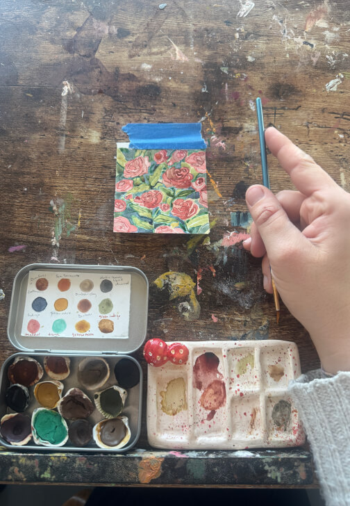 Make Your Own Watercolours Workshop: Lake and Earth Pigment
