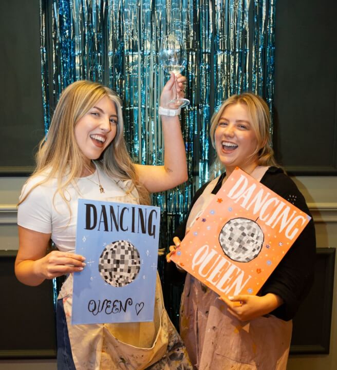 ABBA Themed Paint Night Workshop