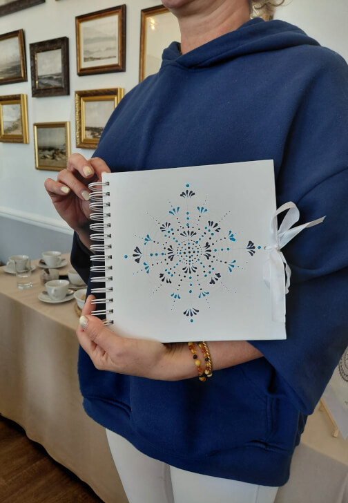 Mandala Journal Cover Creation Workshop