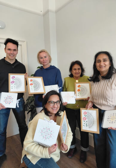 Mandala Journal Cover Creation Workshop