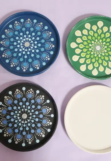 Mandala Painting Workshop: Ring Dish
