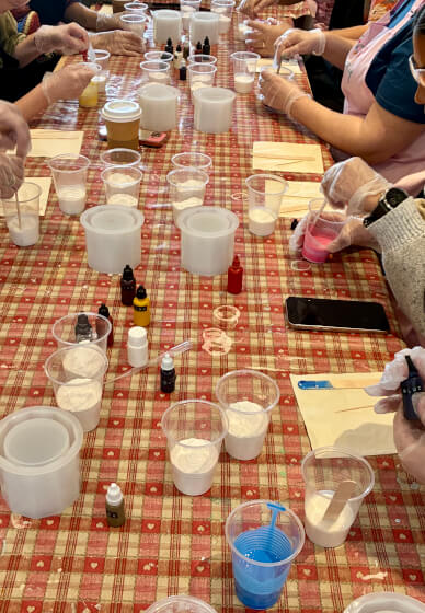 Marbled Plant Pot Making Workshop