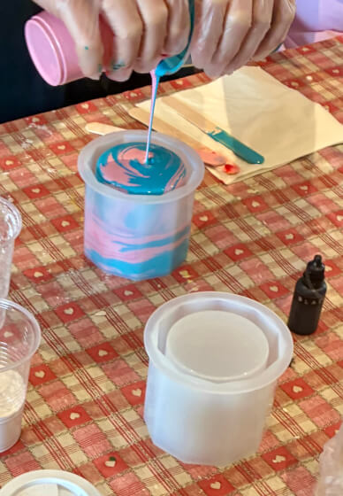 Marbled Plant Pot Making Workshop