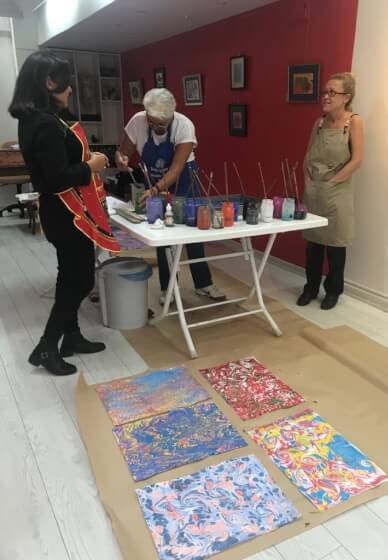 Marbling Workshop