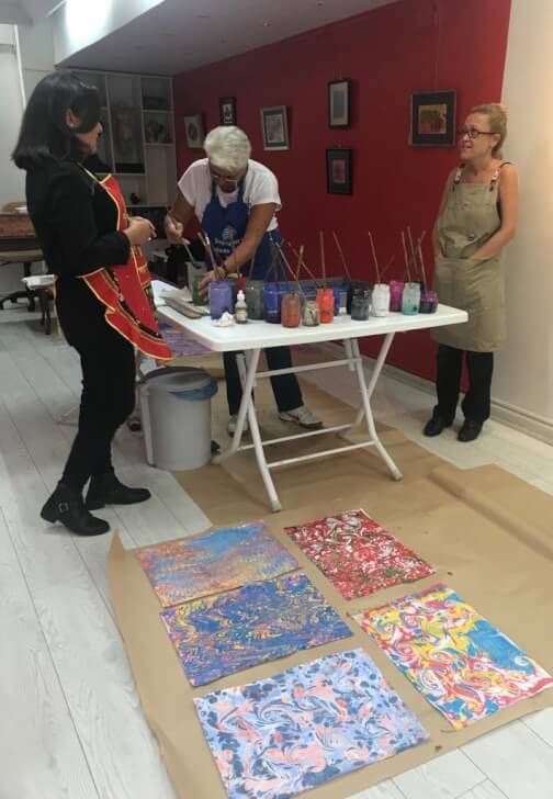 Marbling Workshop