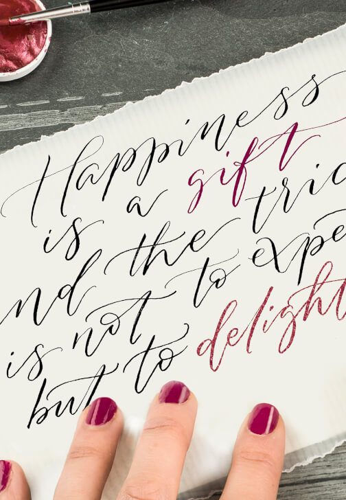 Marlborough: Modern Calligraphy Full Day Workshop